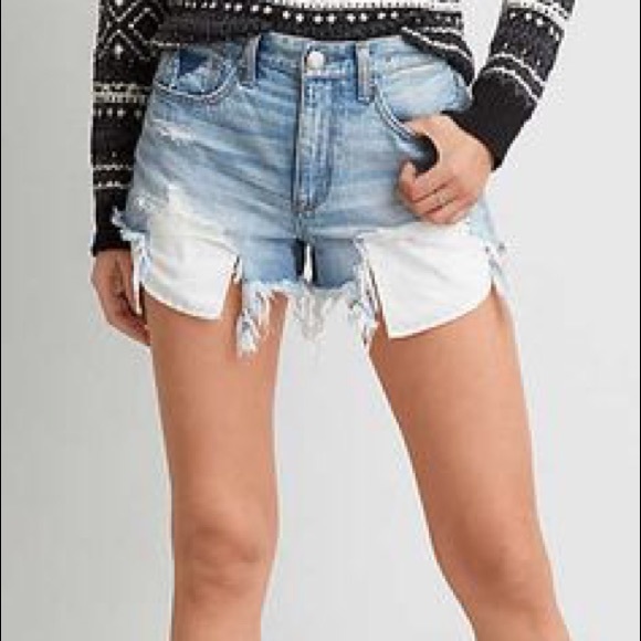 American Eagle Outfitters Pants - AE Vintage High Rose Festival Shorts